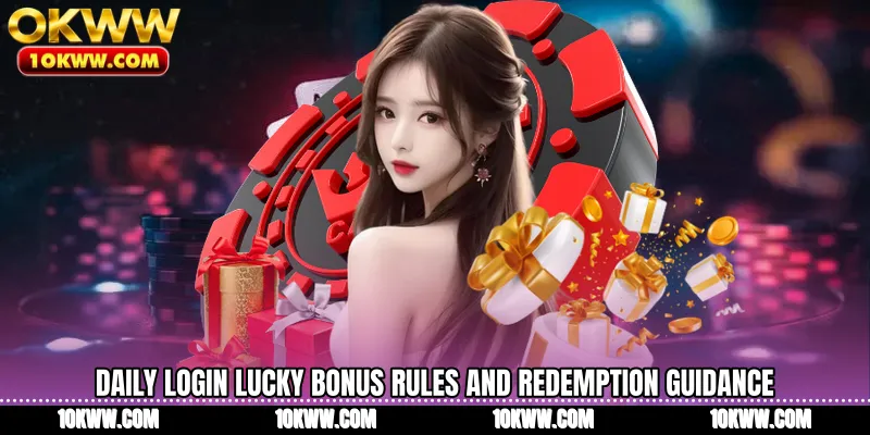 Daily Login Lucky Bonus rules and redemption guidance