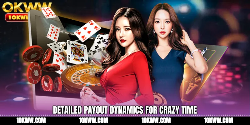 Detailed payout dynamics for Crazy Time