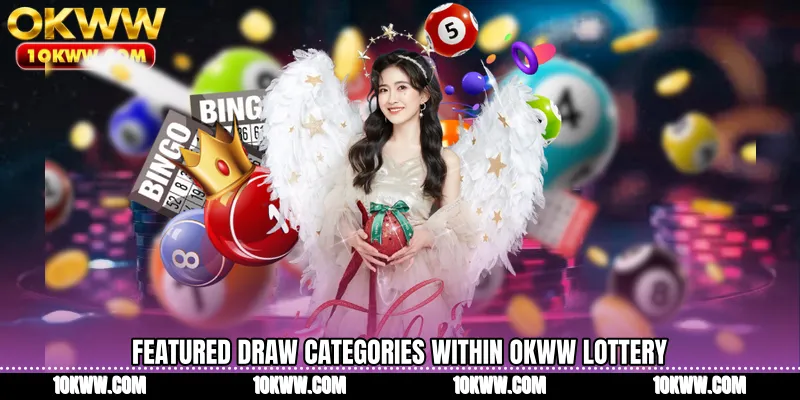 Featured draw categories within OKWW Lottery