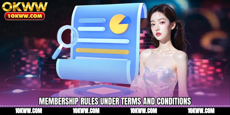 Membership rules under Terms and Conditions