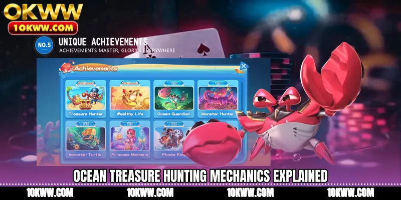 Ocean treasure hunting mechanics explained