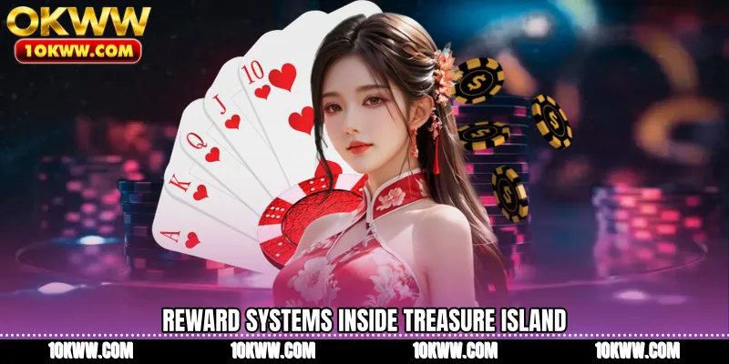 Reward systems inside Treasure Island